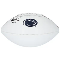 Abdul Carter Penn State Nittany Lions Autographed Nike White Panel Football with "24 AA" Inscription