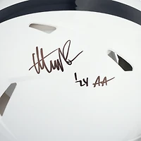 Casque Riddell Speed authentique autographié par Abdul Carter des Penn State Nittany Lions avec inscription « 24 AA »
