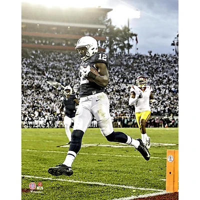 Photo non signée de Chris Godwin, joueur des Penn State Nittany Lions, lors du touchdown Rose Bowl 2017