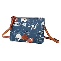 Sac à main à bandoulière avec fermeture éclair sur le dessus Dooney & Bourke Penn State Nittany Lions