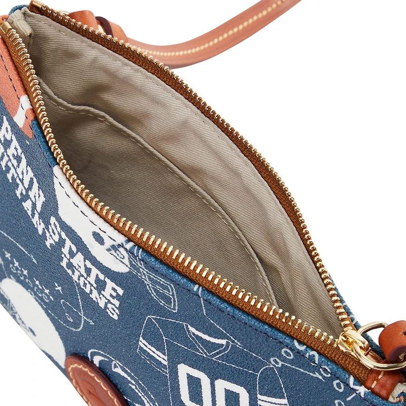 Sac à main à bandoulière avec fermeture éclair sur le dessus Dooney & Bourke Penn State Nittany Lions
