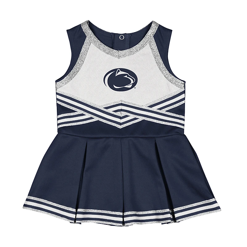 Girls Infant Colosseum Navy Penn State Nittany Lions Lollipop Park Cheer Dress