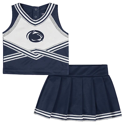 Ensemble deux pièces pour filles Colosseum Navy Penn State Nittany Lions Lollipop Park Cheer