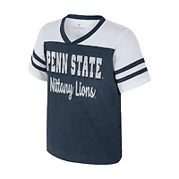 T-shirt Space Opera pour filles avec le logo Colosseum bleu marine des Penn State Nittany Lions