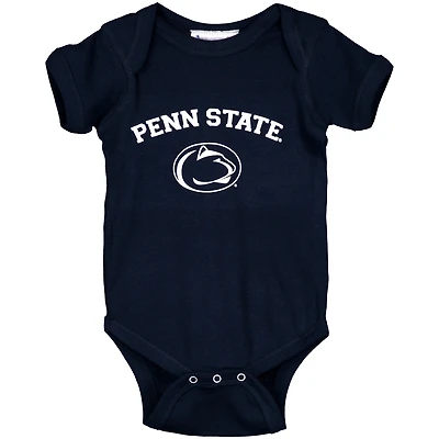 Infant Navy Penn State Nittany Lions Arch & Logo Bodysuit