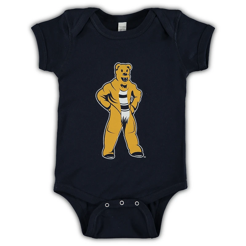 Infant Navy Penn State Nittany Lions Mascot Big Logo Body