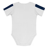 Infant Outerstuff Navy/White Penn State Nittany Lions Double Down Bodysuit and Pants 3-Piece Set