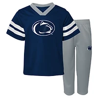 Infant Penn State Nittany Lions Two-Piece Red Zone Jersey & Pants Set