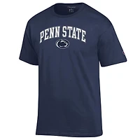 Men's Champion  Navy Penn State Nittany Lions Arched Logo T-Shirt