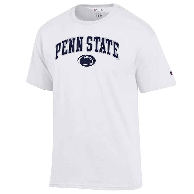 T-shirt blanc avec logo arqué Penn State Nittany Lions pour homme