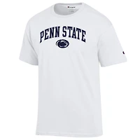 T-shirt blanc avec logo arqué Penn State Nittany Lions pour homme