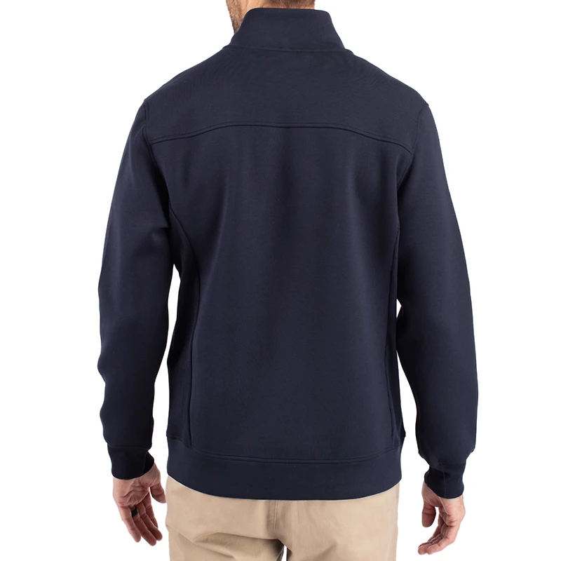 Men's Cutter & Buck Navy Penn State Nittany Lions Roam Eco Recycled Full-Zip Jacket