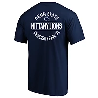 Men's Fanatics  Navy Penn State Nittany Lions Big & Tall Fast Break 2 Hit T-Shirt