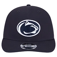 Casquette Snapback 9FIFTY Low Profile Penn State Nittany Lions de New Era pour homme, bleu marine