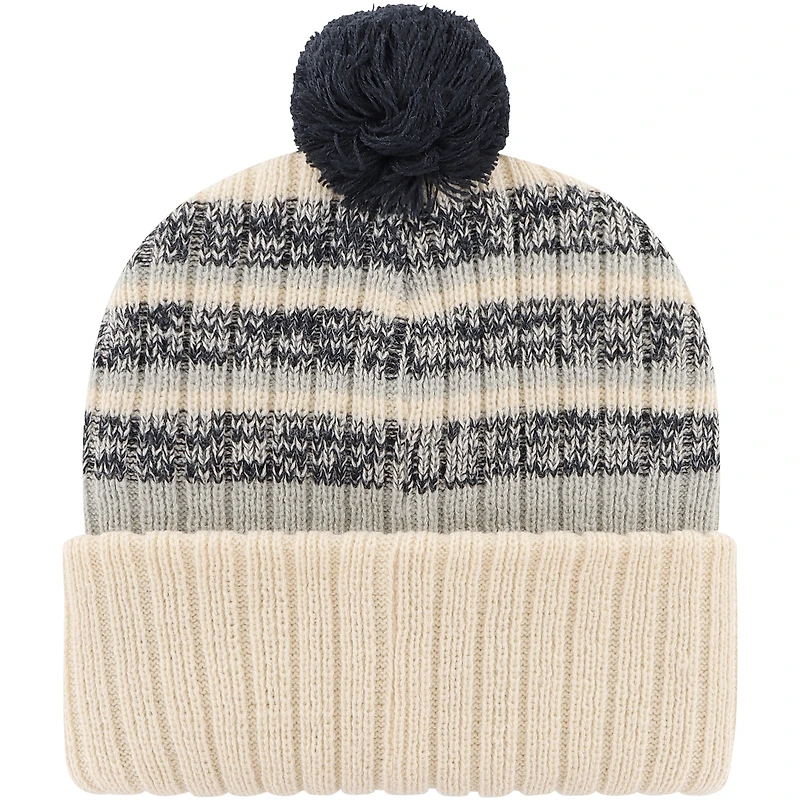 Bonnet en tricot à revers pour hommes '47 kaki Penn State Nittany Lions Tavern avec pompon