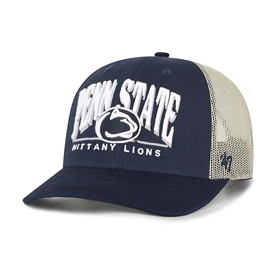 Casquette camionneur ajustable Penn State Nittany Lions Arid bleu marine 1947 pour homme