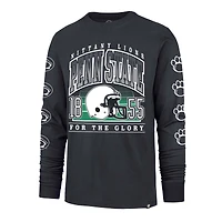 Men's '47  Navy Penn State Nittany Lions Go Big Long Sleeve T-Shirt