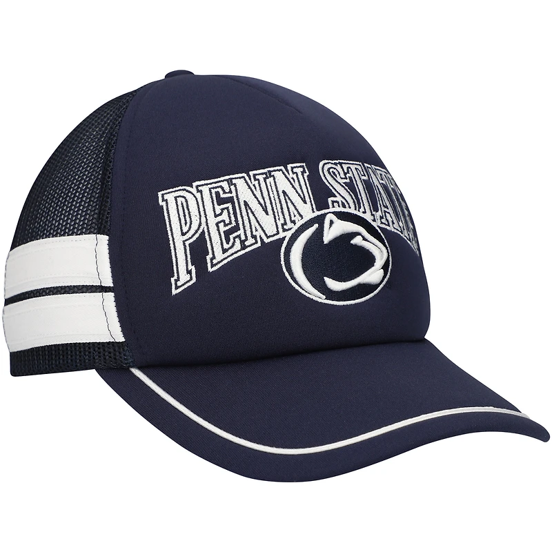 Men's '47 Navy Penn State Nittany Lions Sideband Trucker Adjustable Hat