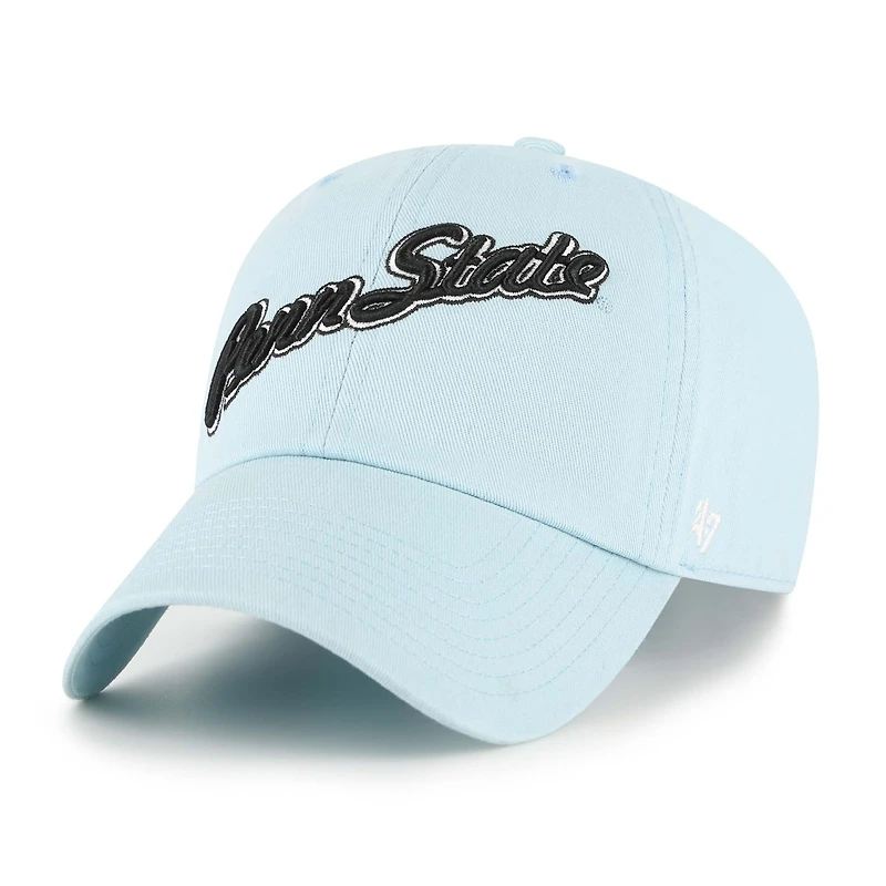 Casquette ajustable « 47 » bleu poudre pour homme des Penn State Nittany Lions Vault Clean Up