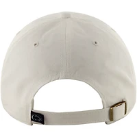 Casquette ajustable '47 Penn State Nittany Lions Clean Up pour hommes, blanche