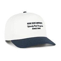 Men's '47 White Penn State Nittany Lions Contemporary Basics Two-Tone Hitch Adjustable Hat