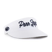Men's '47 White Penn State Nittany Lions Melbourne brrr° Adjustable Visor