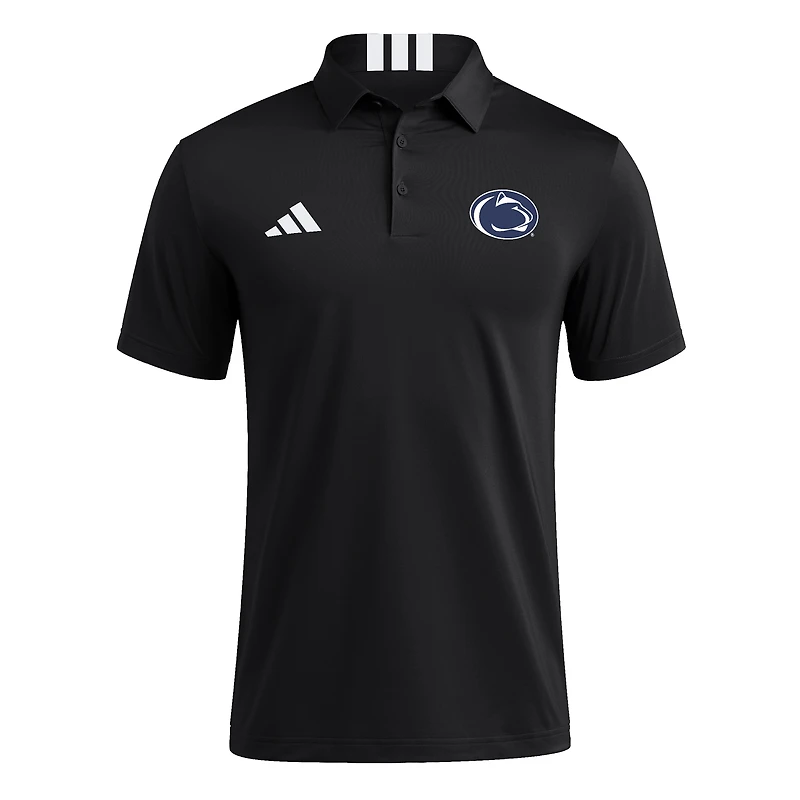 Men's adidas Black Penn State Nittany Lions Golf Polo