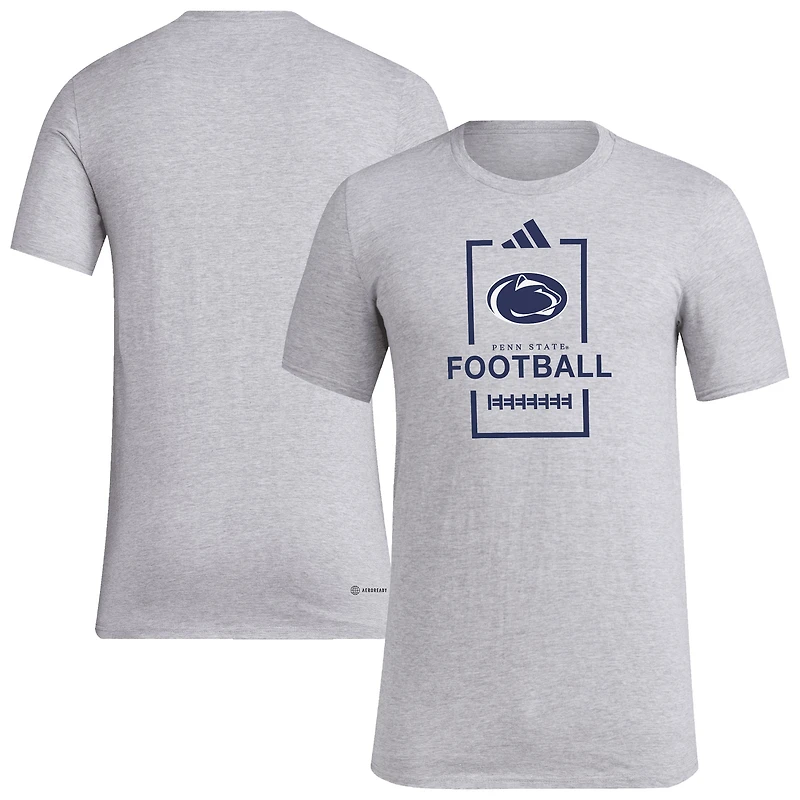 Men's adidas Navy Penn State Nittany Lions Football Polyester T-Shirt
