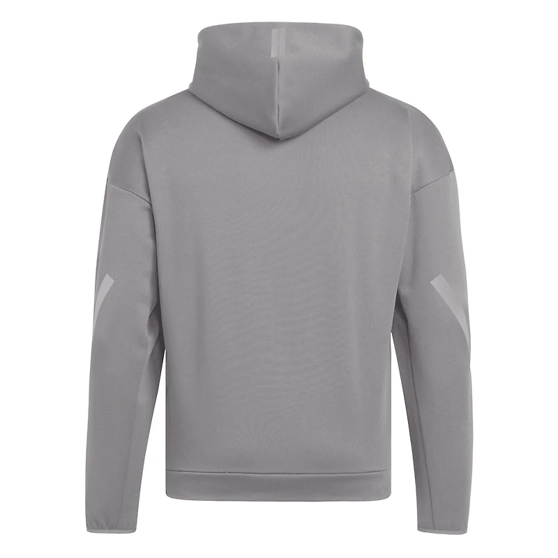 Men's adidas Gray Penn State Nittany Lions Z.N.E Full-Zip Hoodie