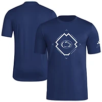 T-shirt en polyester bleu marine adidas Penn State Nittany Lions pour homme