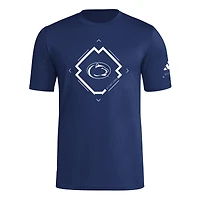 Men's adidas Navy Penn State Nittany Lions Baseball Polyester T-Shirt