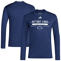 Men's adidas Navy Penn State Nittany Lions D4T Long Sleeve T-Shirt