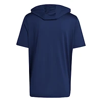 Men's adidas Navy Penn State Nittany Lions D4T Short Sleeve Hooded T-Shirt