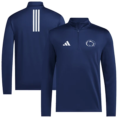 Men's adidas Navy Penn State Nittany Lions Golf Half-Zip Pullover
