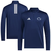 Men's adidas Navy Penn State Nittany Lions Golf Half-Zip Pullover