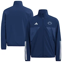 Veste de survêtement zippée intégrale adidas Penn State Nittany Lions House Of Tiro pour homme, bleu marine