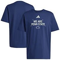 Men's adidas White Penn State Nittany Lions Slogan Cotton T-Shirt