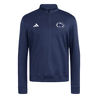 Pull-over adidas bleu marine Penn State Nittany Lions Ultimate365 Cozy à col zippé pour homme