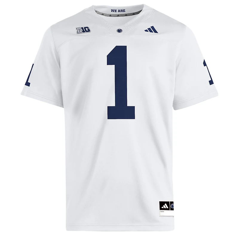 Maillot extérieur Premier blanc adidas Penn State Nittany Lions pour homme