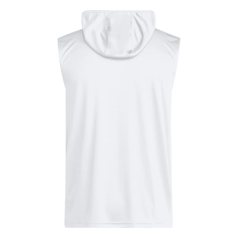 Men's adidas White Penn State Nittany Lions D4T Sleeveless Hoodie