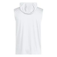 Men's adidas White Penn State Nittany Lions D4T Sleeveless Hoodie