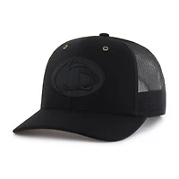 Men's Carhartt x '47 Black Penn State Nittany Lions Trucker Adjustable Hat