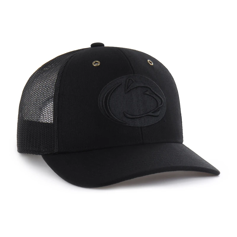 Men's Carhartt x '47 Black Penn State Nittany Lions Trucker Adjustable Hat