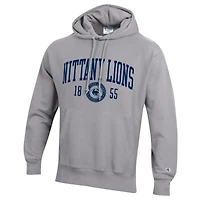 Men's Champion  Heather Gray Penn State Nittany Lions Established Reverse Weave Hoodie