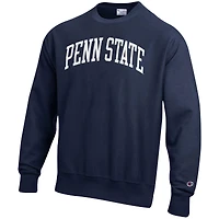 Champion Navy Penn State Nittany Lions Arch Reverse Weave Pull pour homme