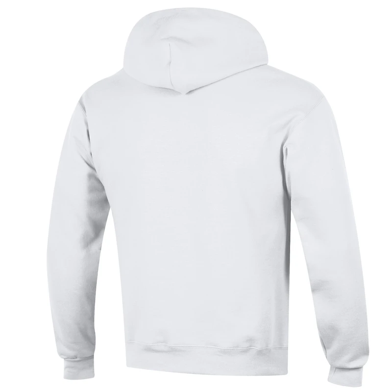 Men's Champion White Penn State Nittany Lions Basketball Stack Pullover Hoodie