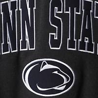 Men's Colosseum Charcoal Penn State Nittany Lions Arch & Logo Crew Neck Sweatshirt