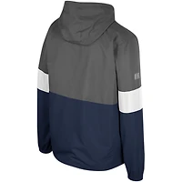 Veste entièrement zippée Colosseum Charcoal Penn State Nittany Lions Miles pour hommes