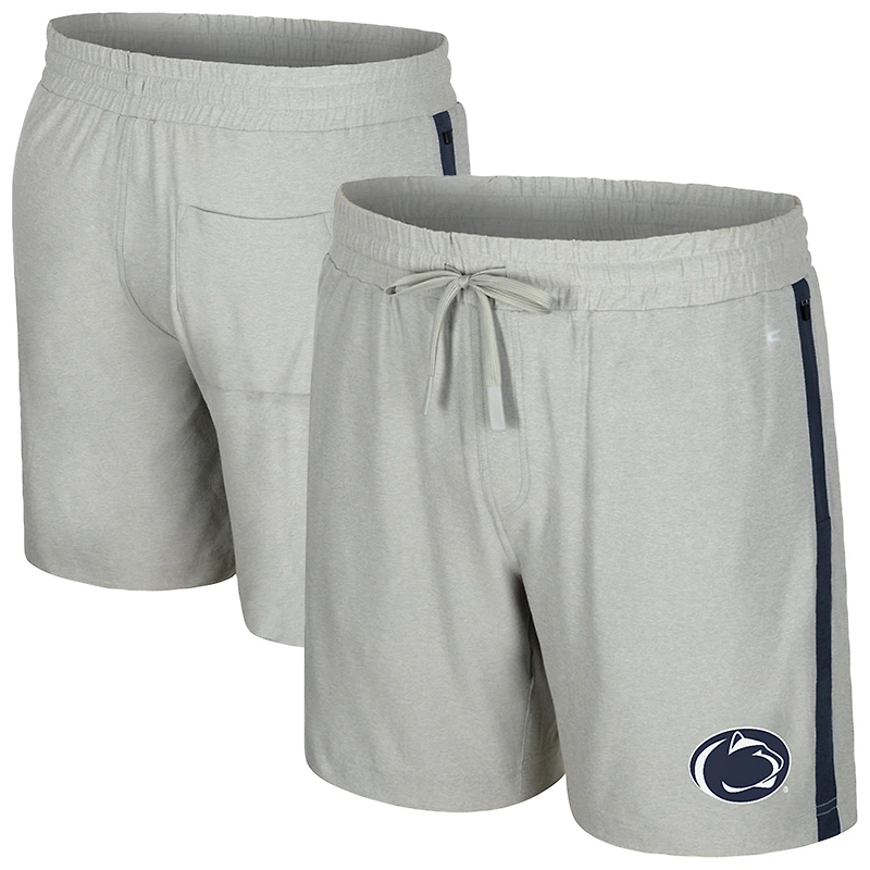 Short Mac gris Colosseum pour homme des Penn State Nittany Lions