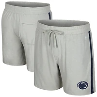Short Mac gris Colosseum pour homme des Penn State Nittany Lions